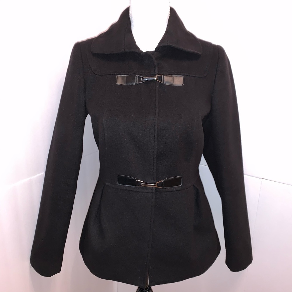Kocca Small Black Coat Made In Italy